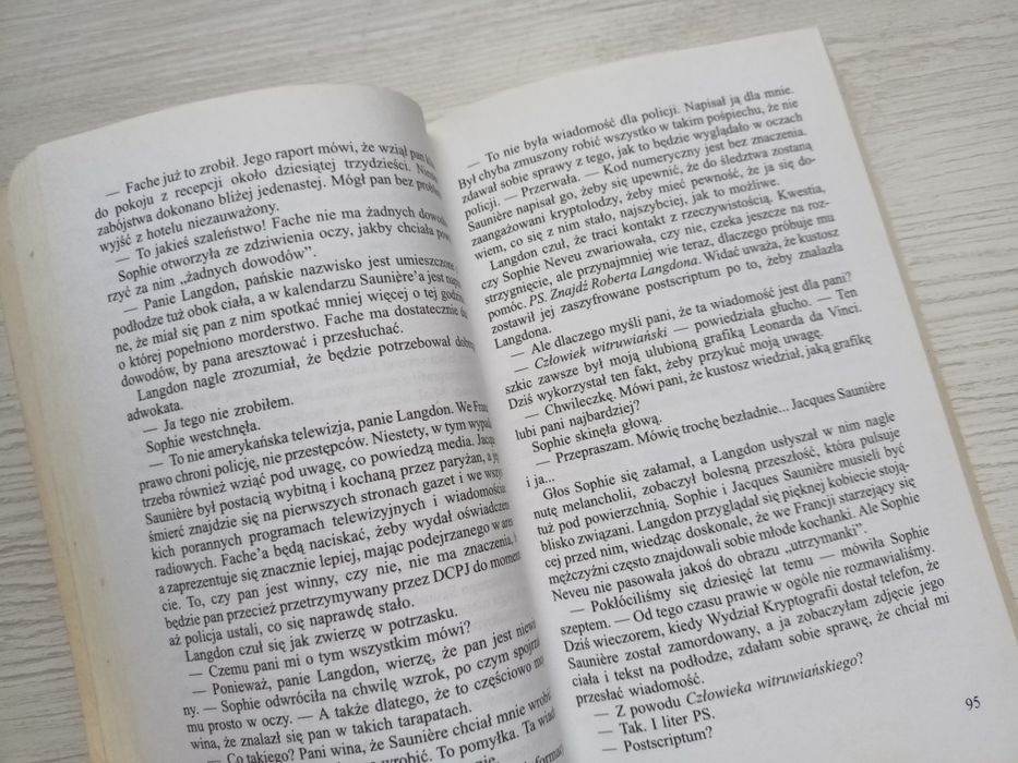 Książka Kod Leonarda da Vinci