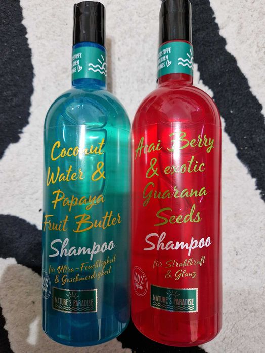 Szampon do włosów owocowy vegan z Niemiec zestaw