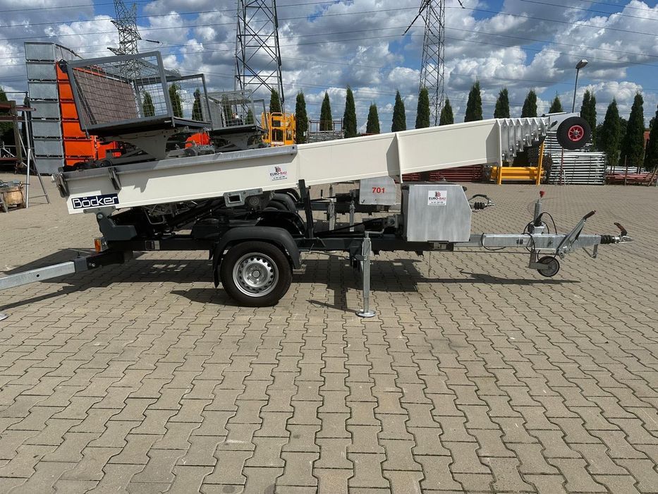 Winda drabina dekarska budowlana Junior 24/0-7 HD Böcker