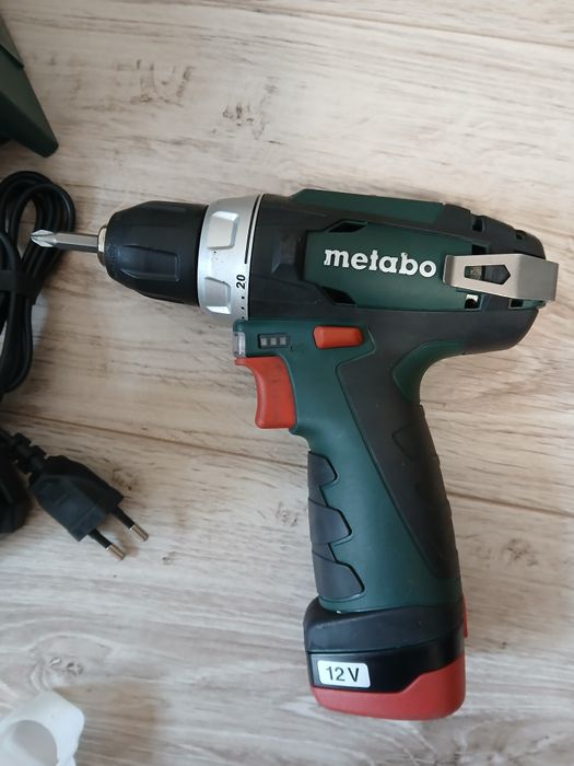 Акумуляторний дриль-шуруповерт Metabo PowerMaxx BS Basic + 2АКБ Li-Pow