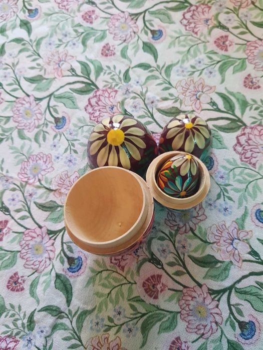 Matrioska Ovo Pintado à Mão