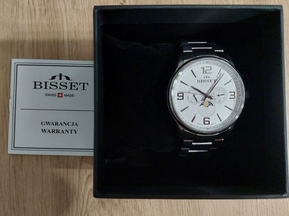 Zegarek Bisset męski - Super Cena