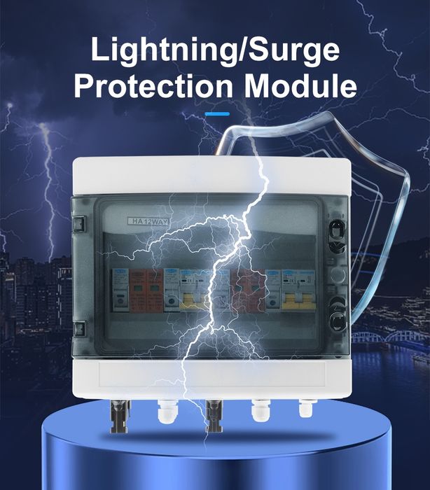 Ввідний щит захисту TOMZN DC для сонячних панелей 1 вход,1 вихід