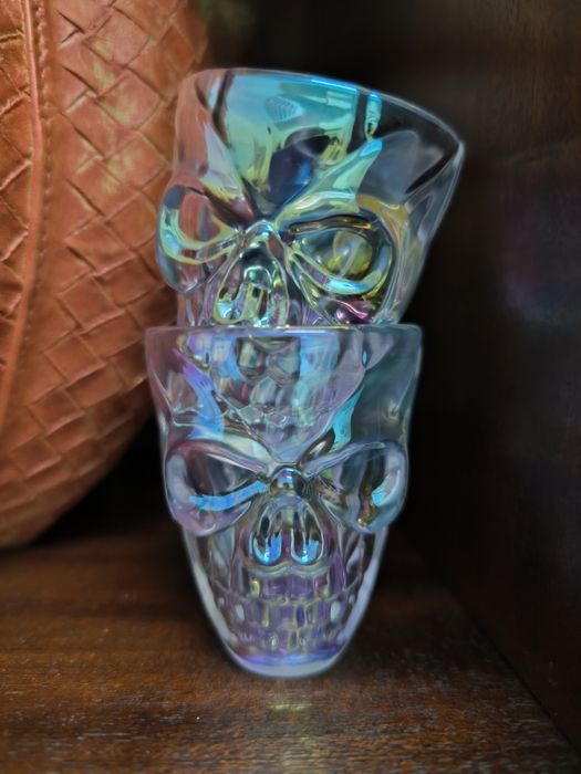 Copos de Shot Caveira para o Halloween