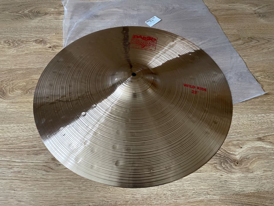 Top! Talerz perkusyjnh Paiste 2002 22” wild ride perkusja