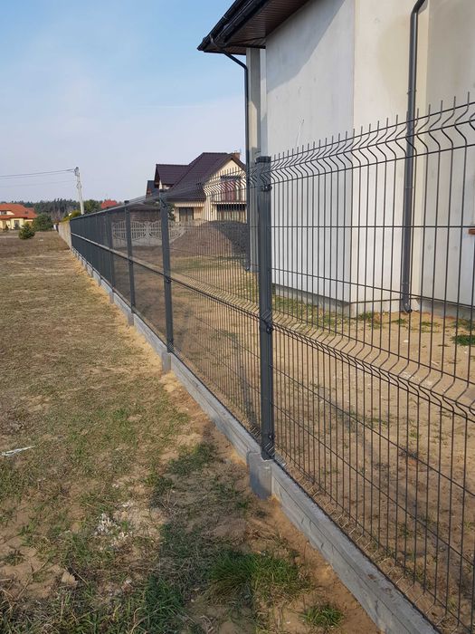 OGRODZENIE PANELOWE fi 5mm 153cm Marki Wiśniowski Podmurówka 93zł/mb
