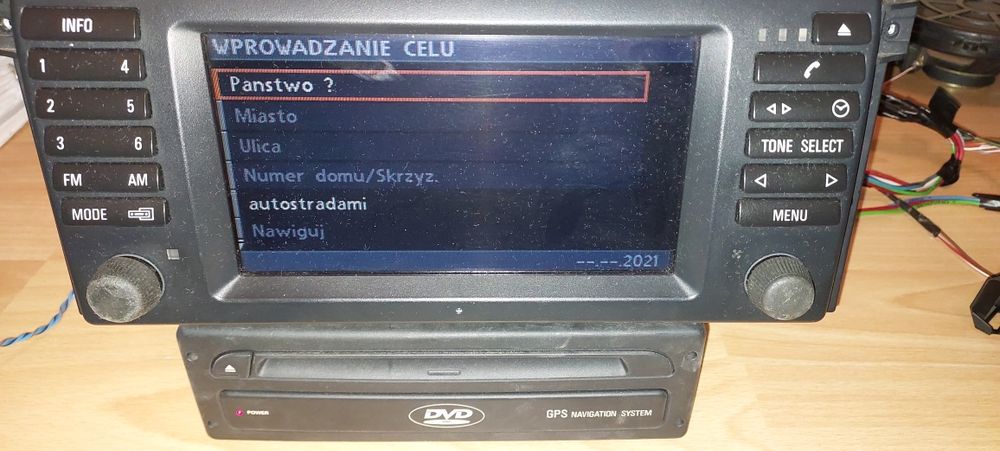 Czytnik navi MK4 DVD BMW nawigacji Map