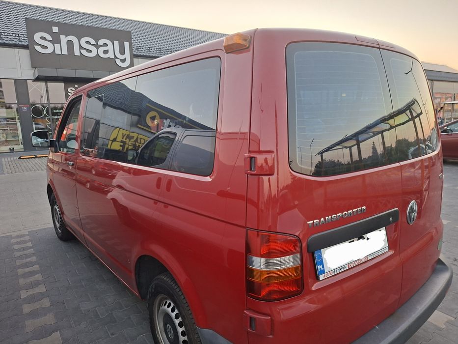 Sprzedam vw transporter t5, 9 osobowy