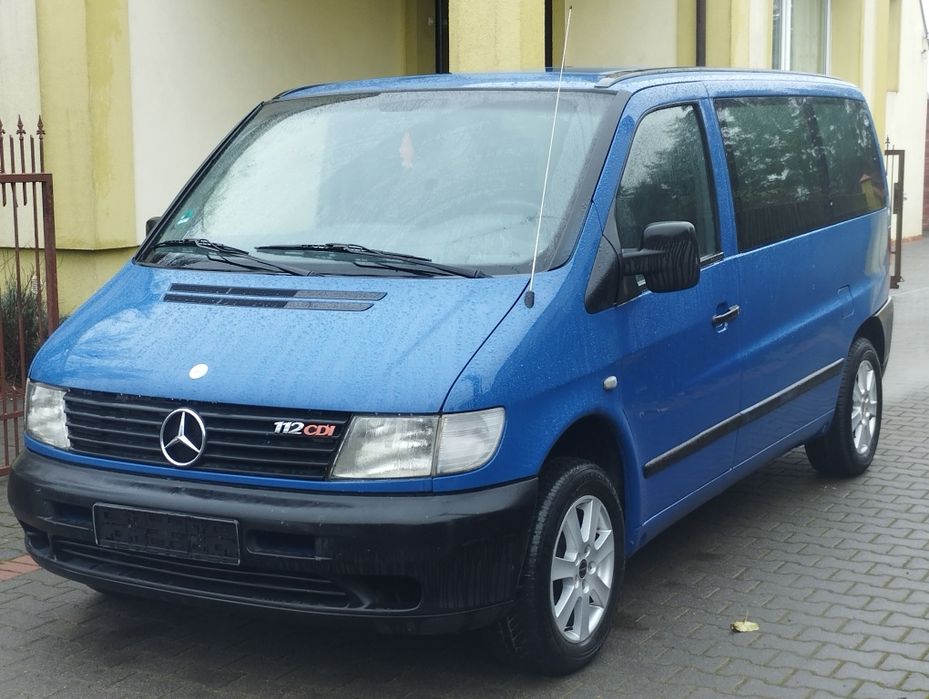 Mercedes VITO L 2,2CDI, 2002 rok , 9 miejsc klima hak