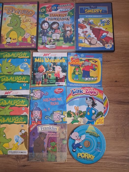 Zestaw bajek DVD dla dzieci
