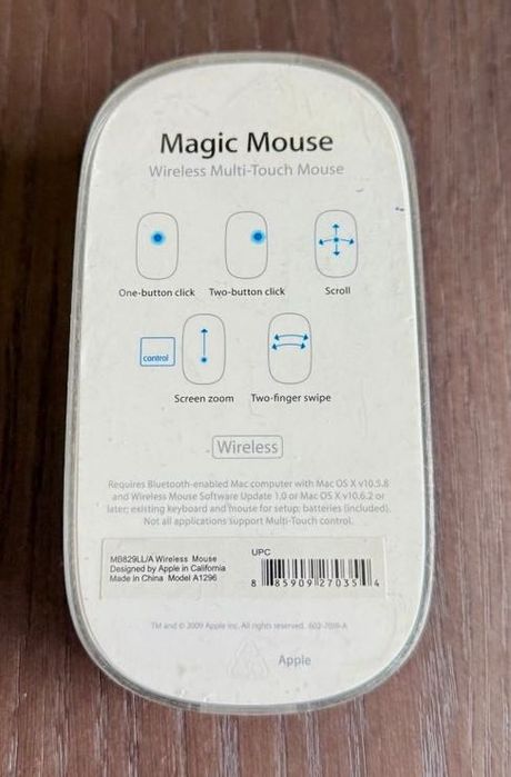 Apple Magic Mouse (MB829LL/A)