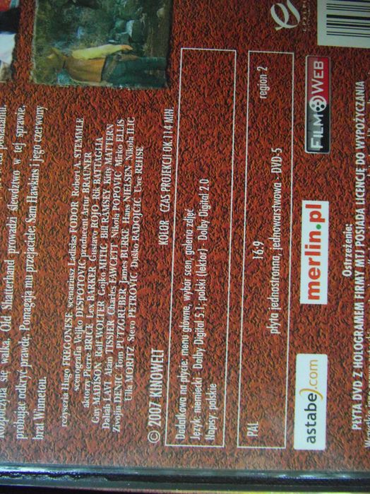 Winnetou W dolinie śmierci film dvd polski lektor
