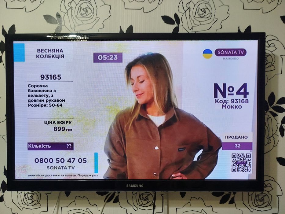 продам плазменный ТВ Samsung 43''