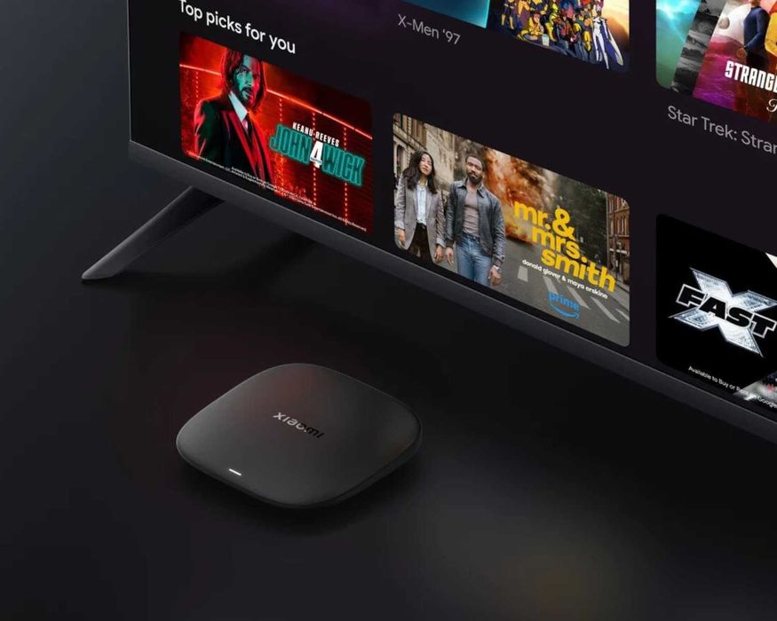 NOWY Odtwarzacz Xiaomi TV Box 4K HDR10+ Dolby Atmos DTS Chromecast