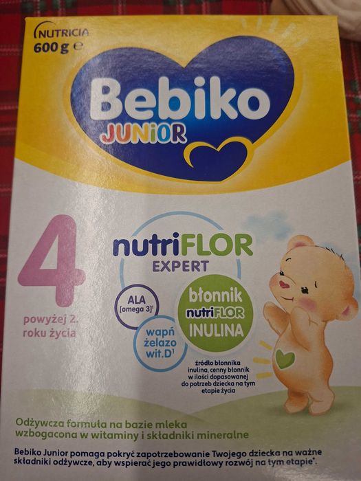 Mleko modifikowane bebiko 4 - 5sztuk.