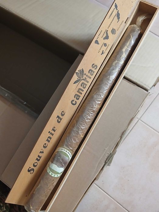 2 charutos , 1 é Gigante 56cm