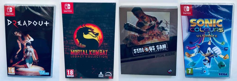 Картриджі для Nintendo Switch, Switch 2, Nintendo 3DS/DS, Atari 2600