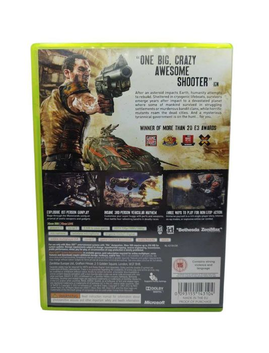 Gra Rage Xbox 360