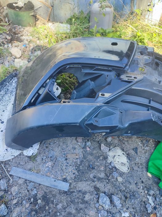 Mitsubishi Outlander 3 половина бампера правая