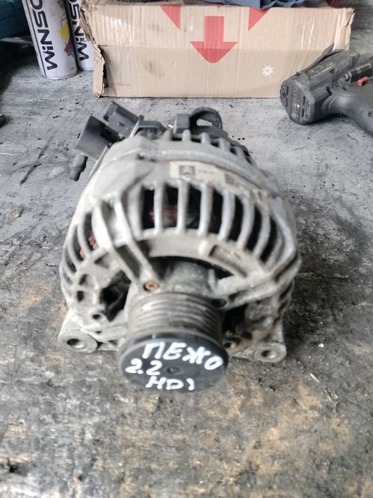 Генератор Peugeot 807 2002-2014 2.2 HDI Дизель OEM c631956r