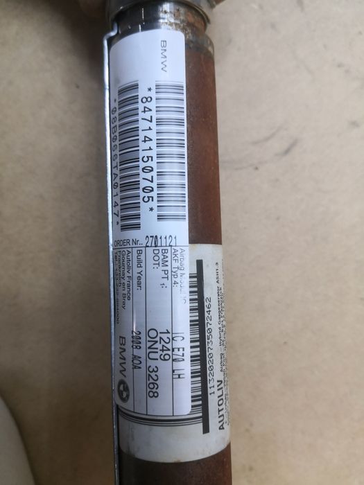 Kurtyna lewa AIRBAG BMW X5 E70