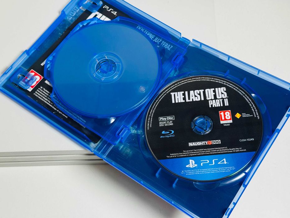 Gra The Last of Us Part 2 PS4 PL Więcej gier na innych ogłoszeniach!