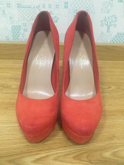 Туфлі замшеві жіночі Jessica Simpson 36 розмір туфли женские замшевые