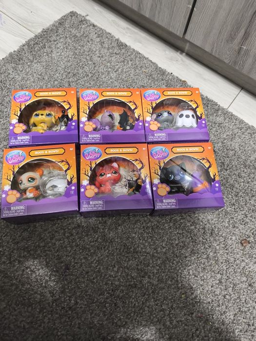 Littlest PetShop Halloween Boos & Bows seria 6.