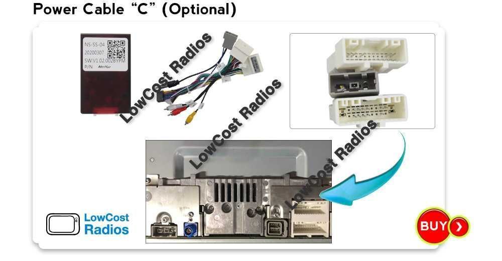 Rádio 2DIN 10" Nissan QASHQAI 2 - J11 (2013 a 2017) • Android 15