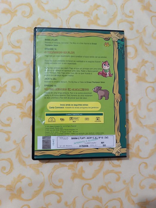 Banna. E Flapi/ Jacky E Jill. DVD Infantil