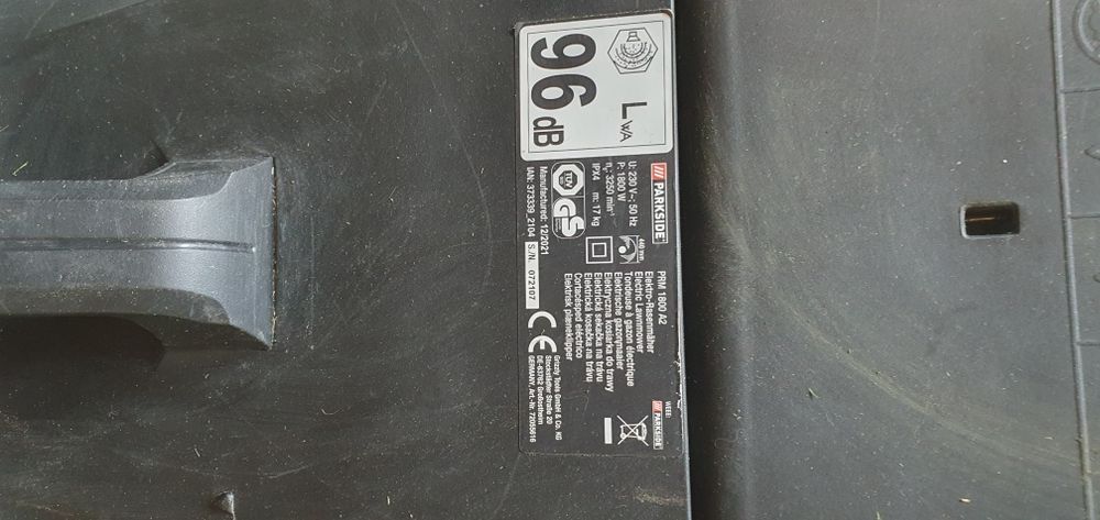Kosiarka elektryczna parkside prm 1800 a2