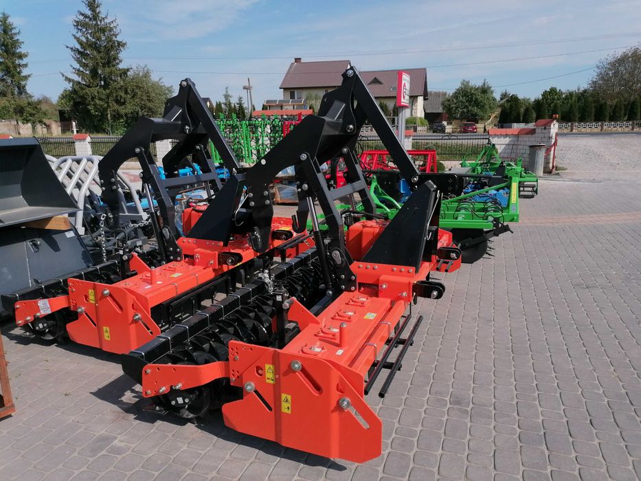 Brona wirnikowa aktywna 2m Shaktiman, wał packer NOWA,cena brutto