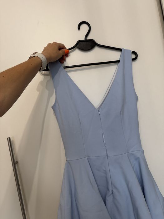 Sukienka baby blue koktajlowa