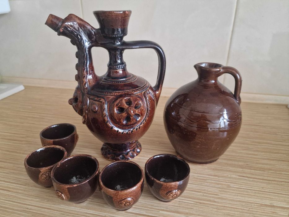 dzbanki z ceramiki  PRL