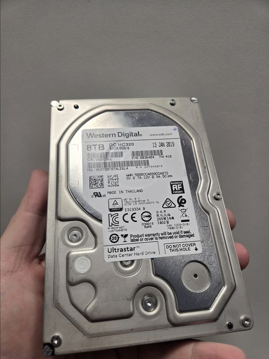 Dysk hdd 8tb western digital