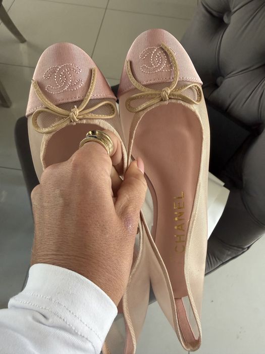 Balerinki chanel cc 36/47