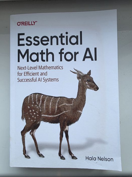 Essential Math for AI (O'Reilly) – Математика для ШІ – Стан нової