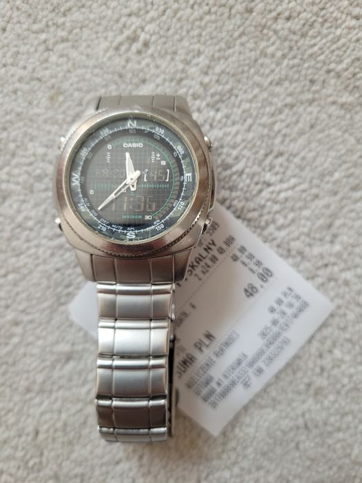 ZegarekZegarek CASIO model AMW-707 z nowymi bateriami