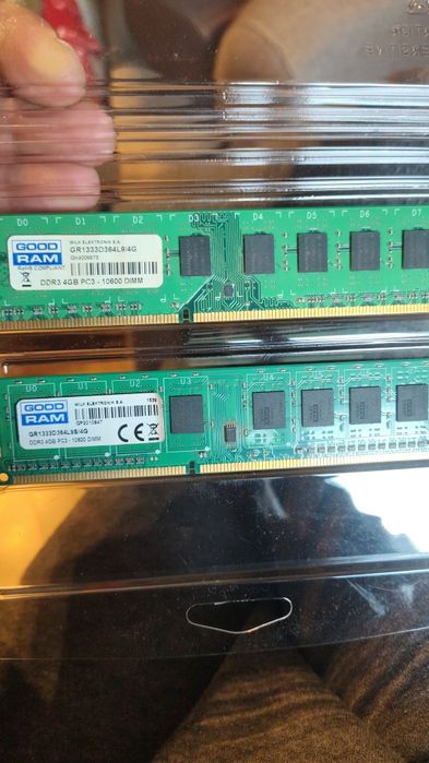 Pamięć RAM 2 razy 4 g