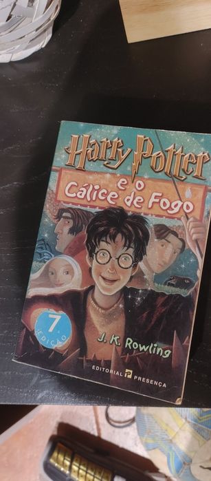 Livro Harley Potter cálice de fogo