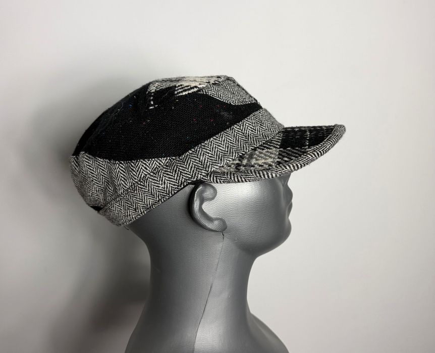 Wełniana Czapka Shandon Ireland 100% Wełna Harris Tweed One Size 2