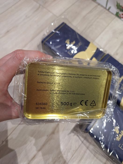 Zestaw 4 puszek na kawę, Tchibo Exclusive