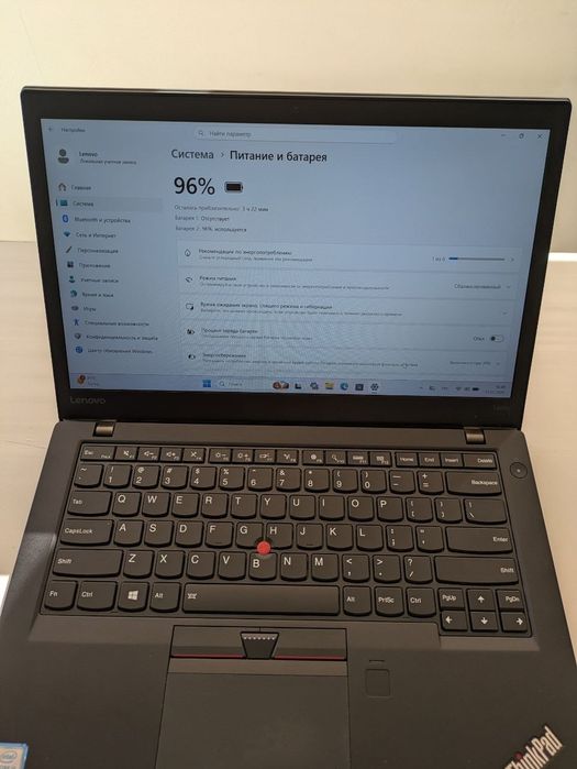 Ноут Lenovo ThinkPad t460s i5 6200u RAM 8gb SSD 128gb 14.1 Full hd ips