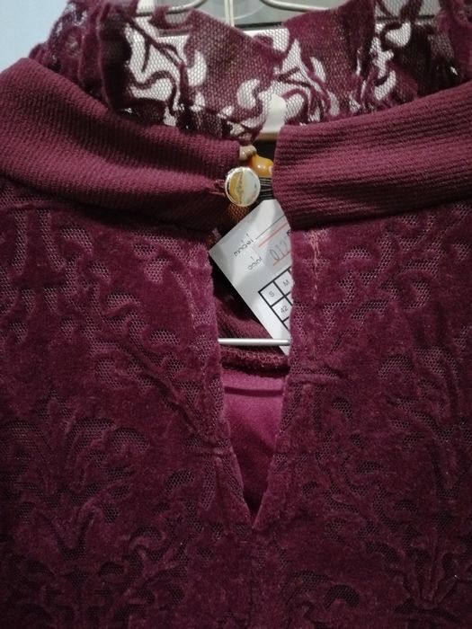 Плаття жіноче, довге, марсал