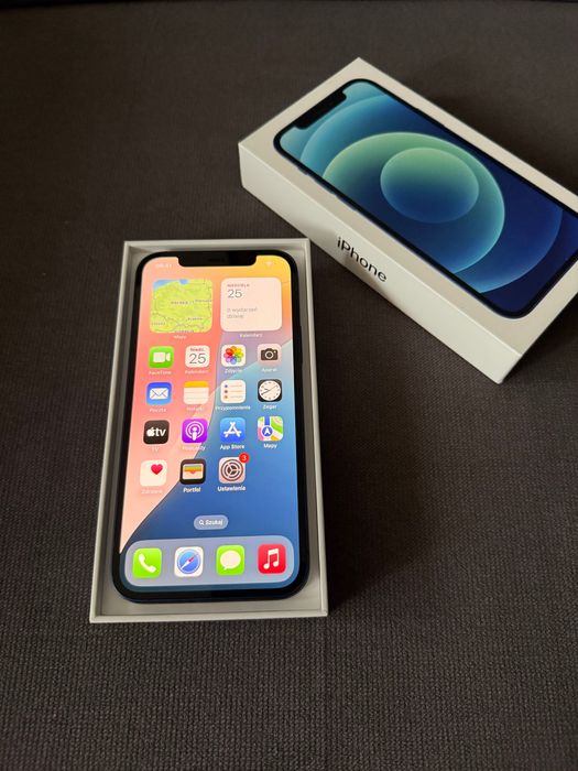 iPhone 12 Blue 128GB Bateria 100%
