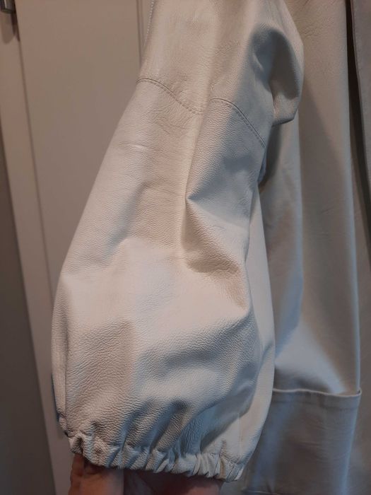 Kurtka Zara Basic Denim skóra eko