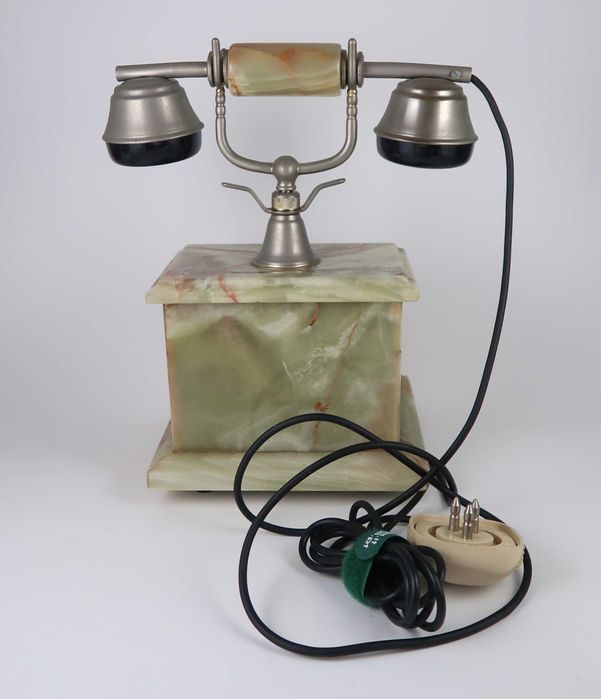 Telefone Antigo Italiano em Pedra Alabastro (Ref. 3)