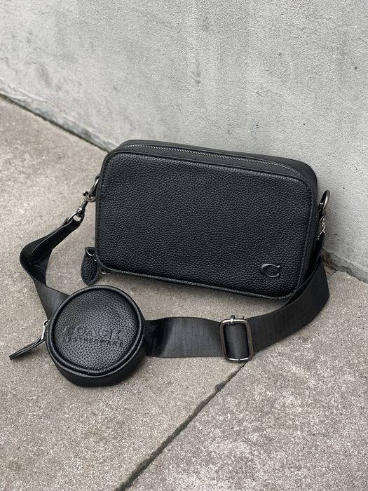 Сумка Coach чоловіча через плече