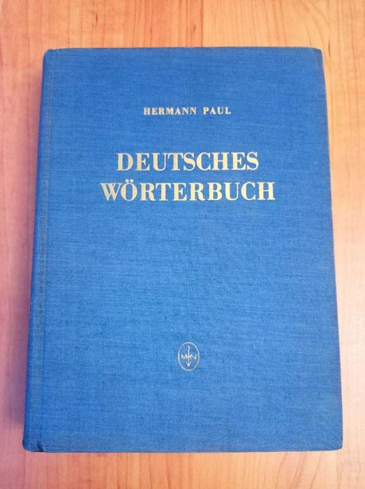 Німецький словник Deutsches Wörterbuch від Herrmann Paul