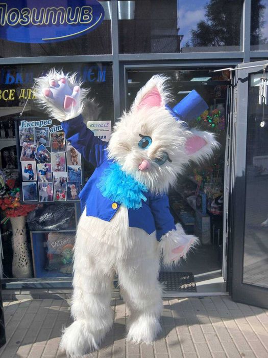 Новинка! Очаровательные Зайчики ростовые куклы для праздника в Днепре